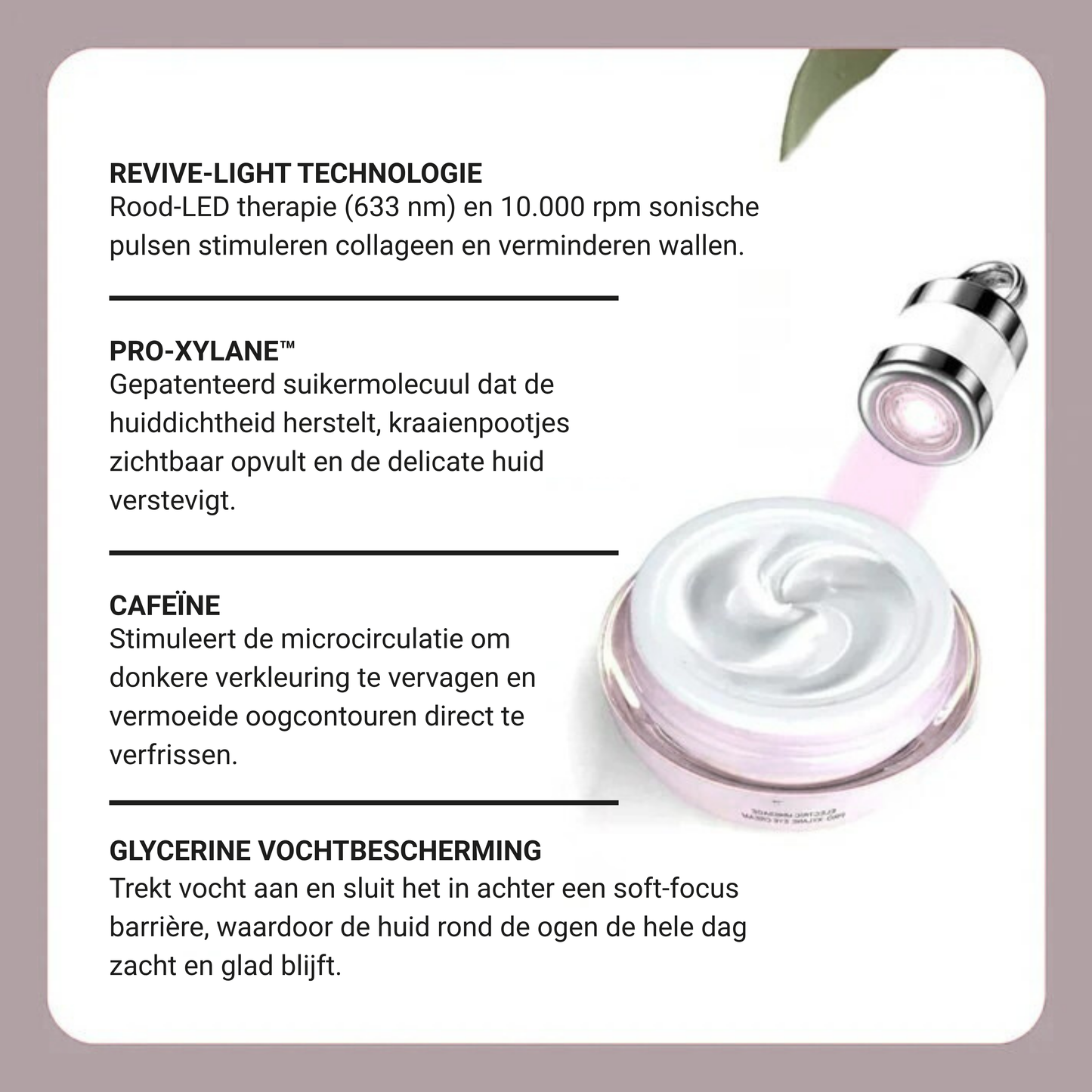 Eye Lifting Massager - Verhelderende & Verstevigende Gezichtsactivator