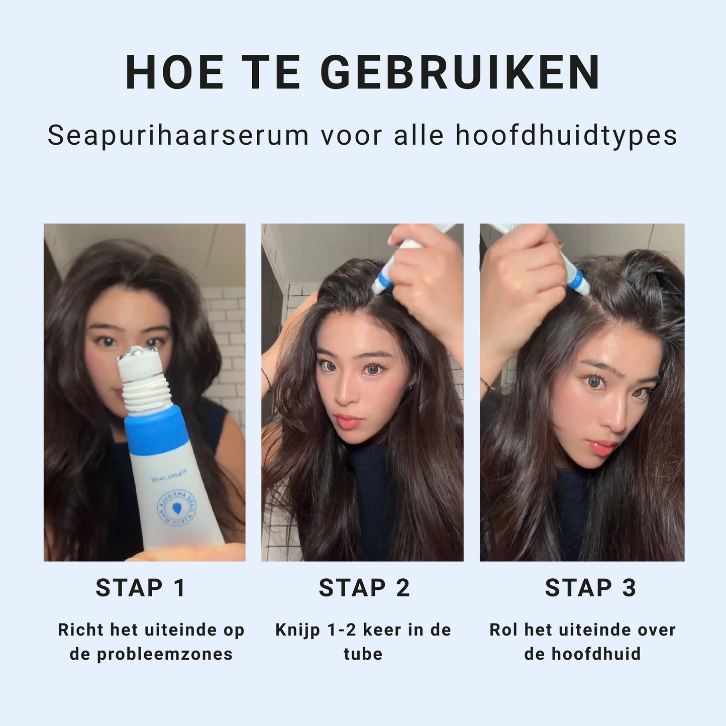 Seapuri - Verkoelend Scalp Serum voor Gezonde Haargroei