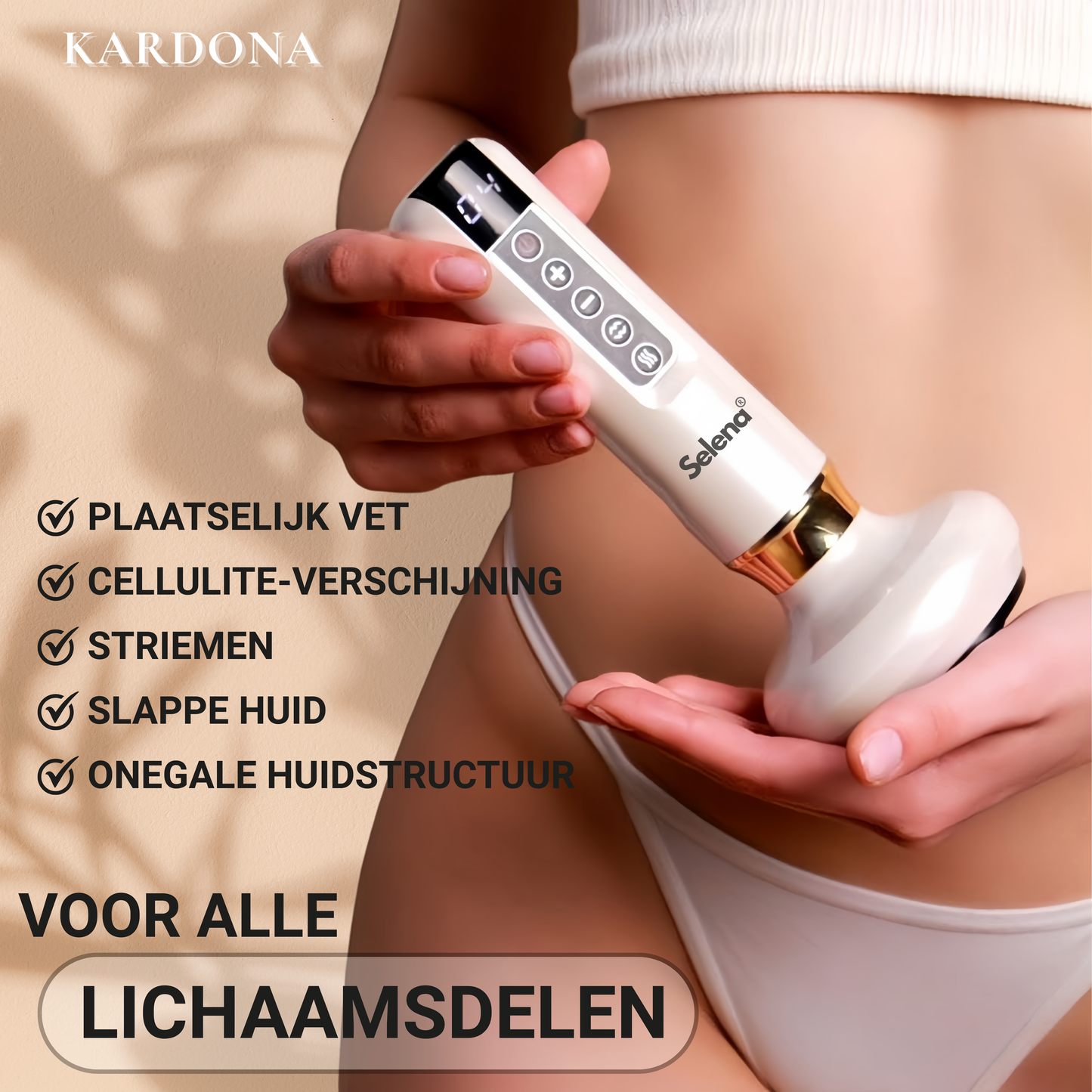 Selena® – Anti-Cellulite Massager voor Gladde Huid