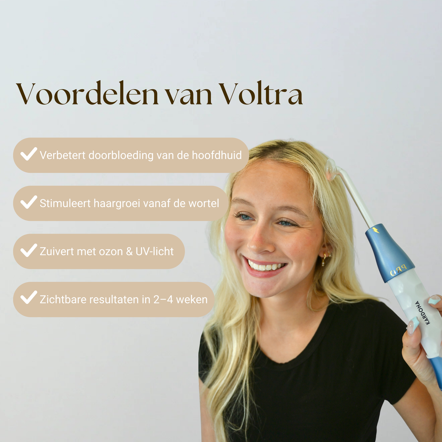 Voltra® – Haargroei stimulerende UV-technologie