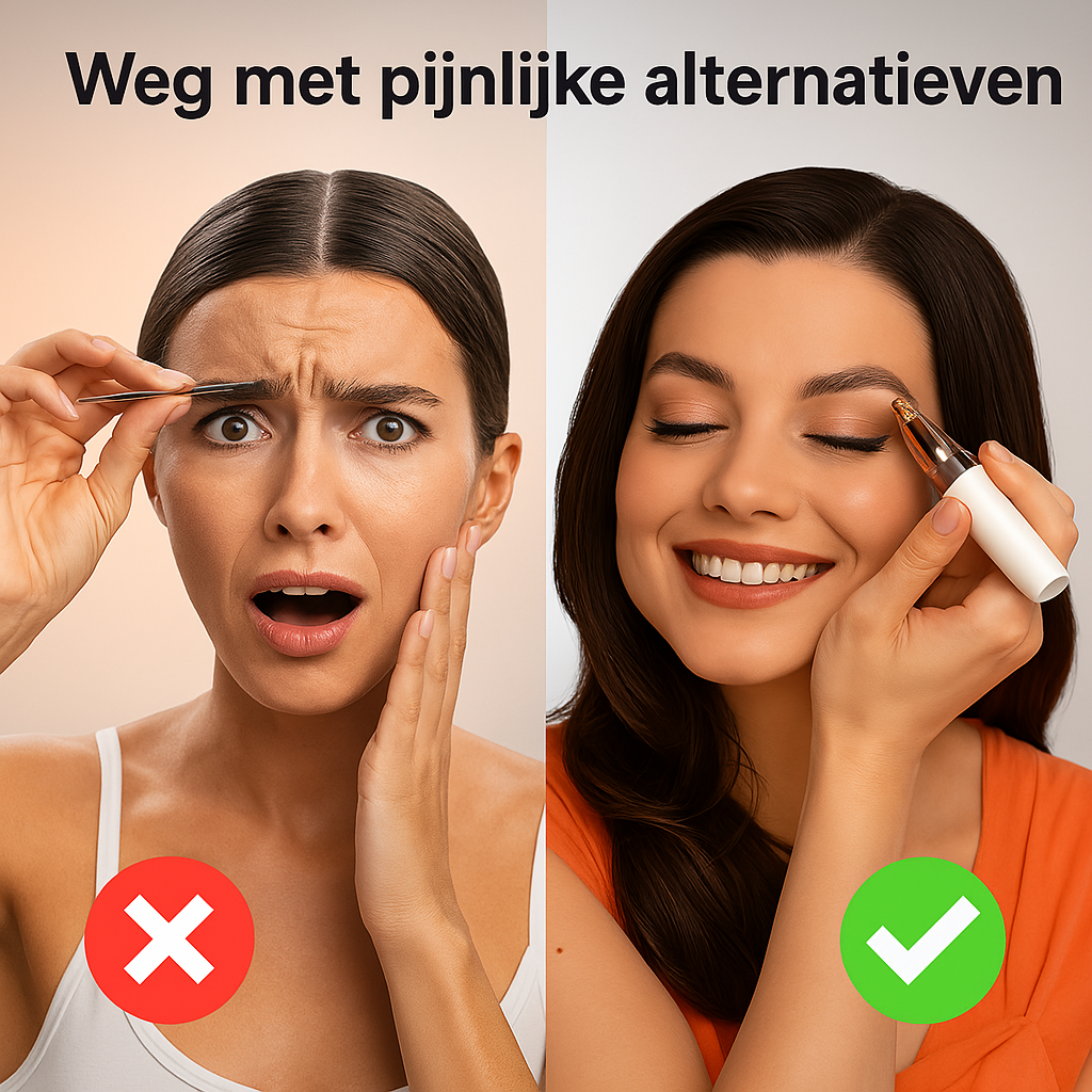 Glans & Zacht Gezichtsraser® – Pijnloos & Zonder Irritatie