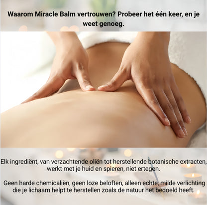 Miracle Balm - Herstelbalsem voor spieren & zenuwen